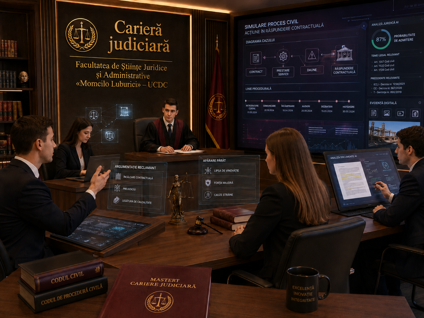 Carieră judiciară AI LAB bun